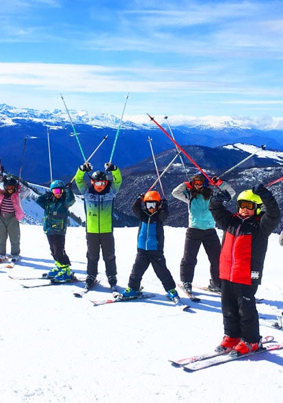 classe ski de piste Ascou-Pailhères
