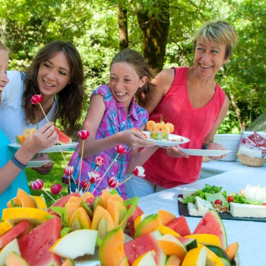 Buffet village vacances de Marc